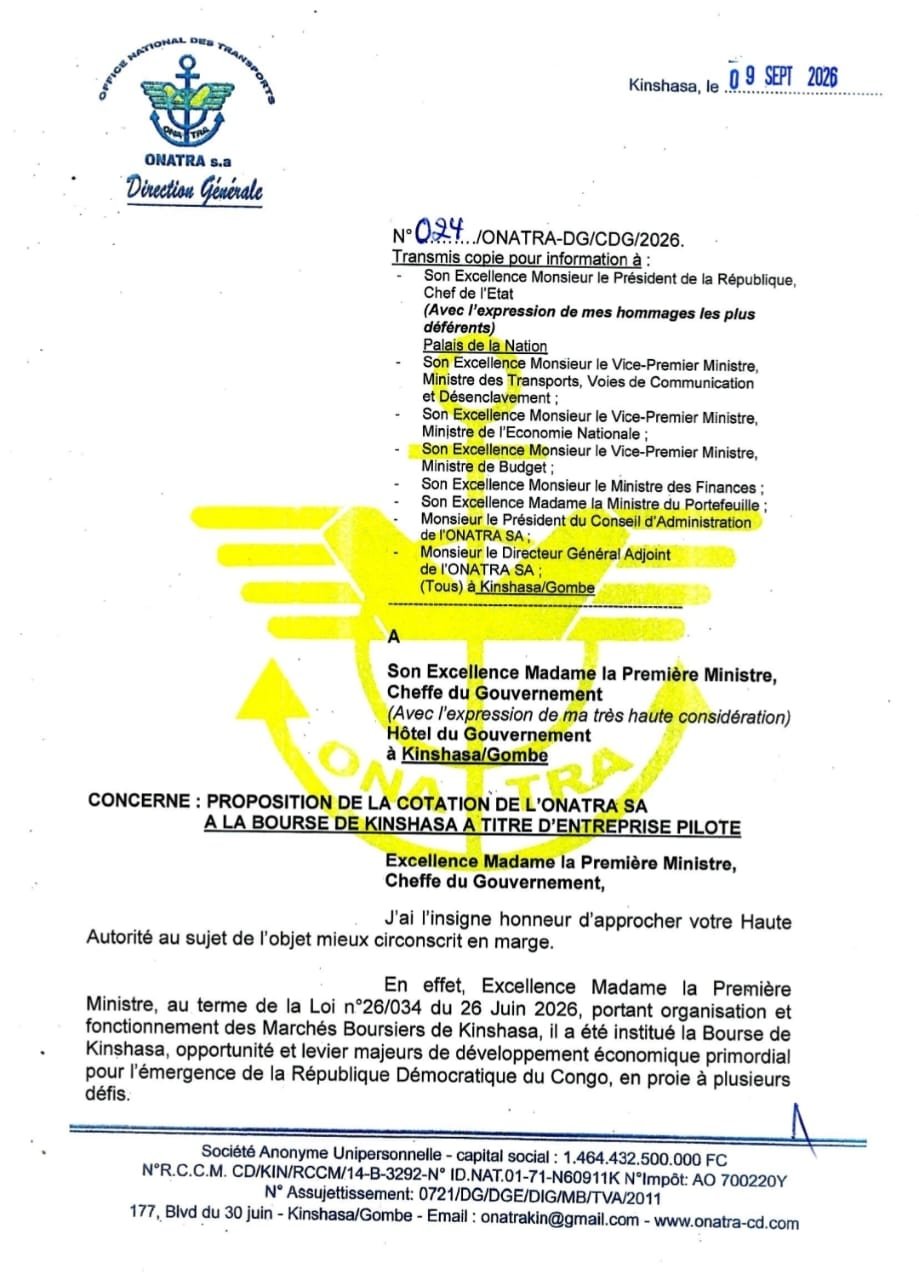 IMG-20260909-WA0064 ONATRA : Dg Martin Lukasa propose l’entrée de l’entreprise à la Bourse de Kinshasa